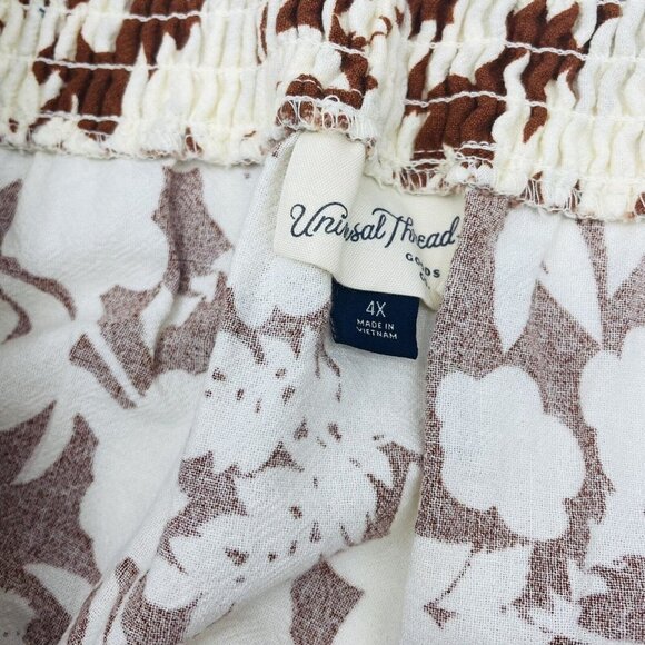 Universal Thread Women's Plus Size 4X High-Rise Tiered Midi A-Line Skirt $28 207 - Picture 6 of 7